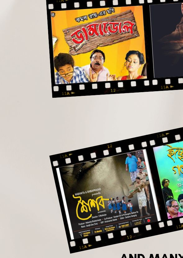 Film posters from T2 Media & PR campaigns